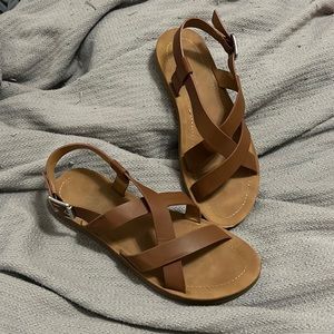 Soda Brown Sandals